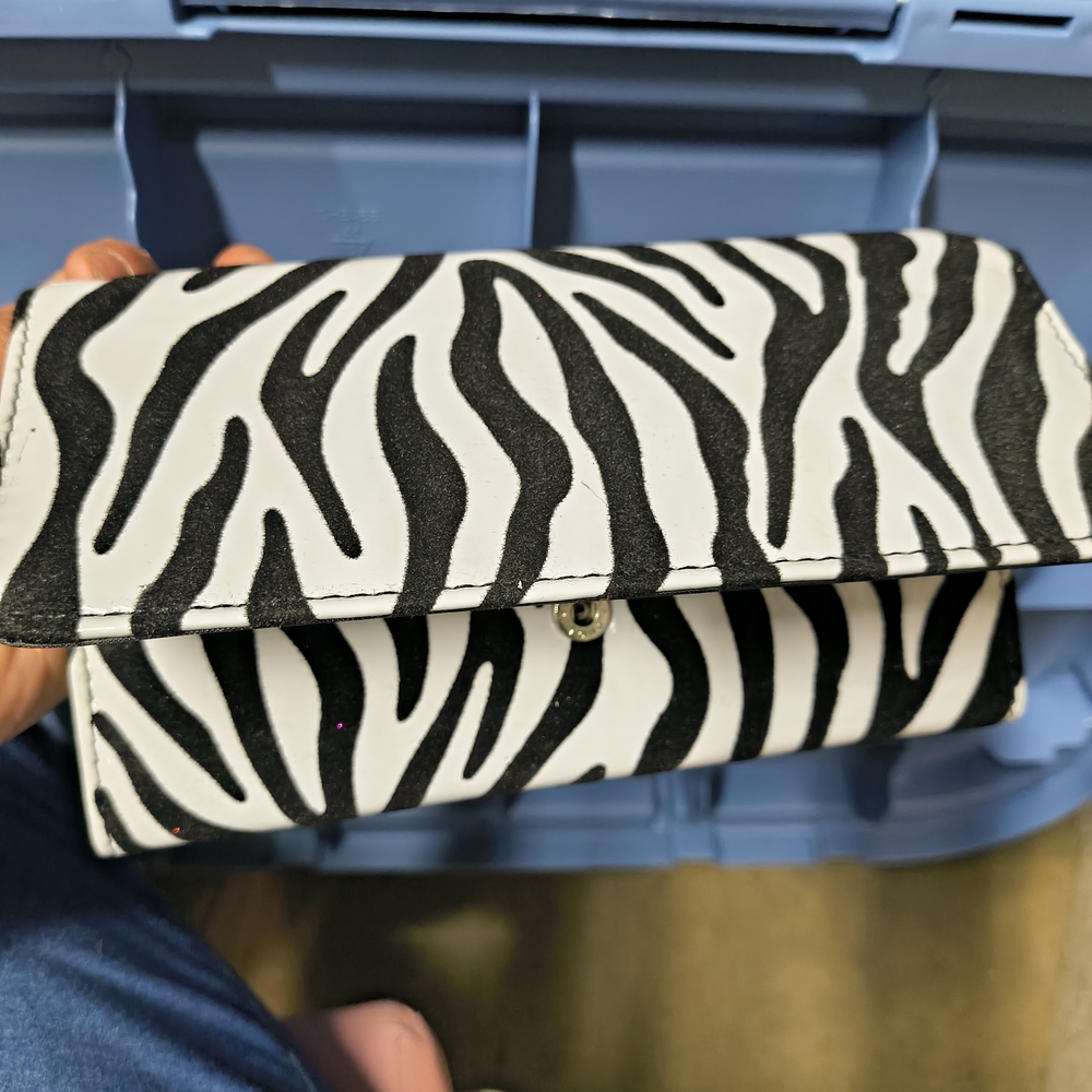 Zebra Print Women's Clutch
